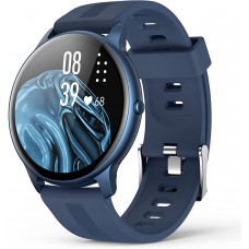 Smart Watch, AGPTEK Smartwatch for Men Women IP68 Waterproof Activity Tracker with Full Touch Color Screen Heart Rate Monitor Pedometer Sleep Monitor for Android and iOS Phones, Blue, LW11 Smart Watch, AGPTEK Smartwatch for Men Women IP68 Waterproof Activity Tracker with Full Touch Color Screen Heart Rate Monitor Pedometer Sleep Monitor for Android and iOS Phones, Blue, LW11